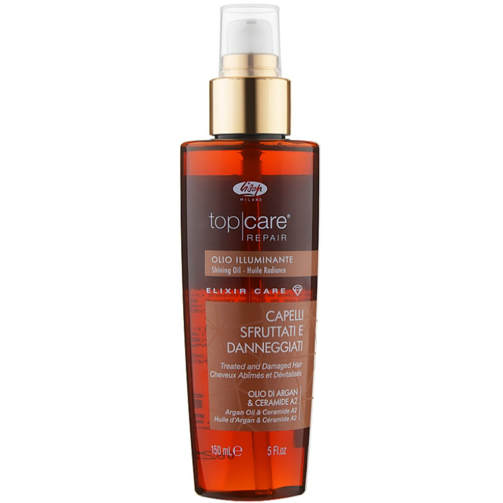 Lisap Top Care Repair Elixir Care Shining Oil - Масло для блеска волос