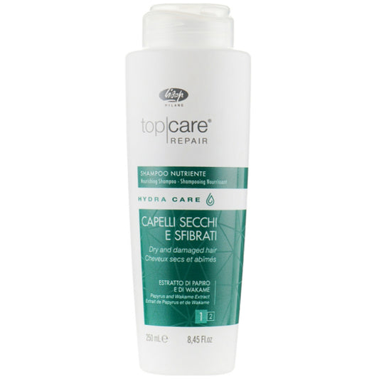 Lisap Top Care Repair Hydra Care Nourishing Shampoo - Безсульфатний поживний шампунь