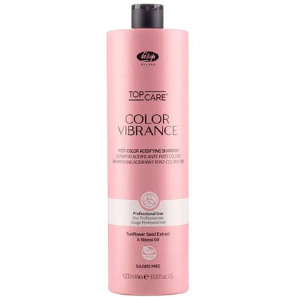 Кислий шампунь після фарбування - Lisap Color Vibrance