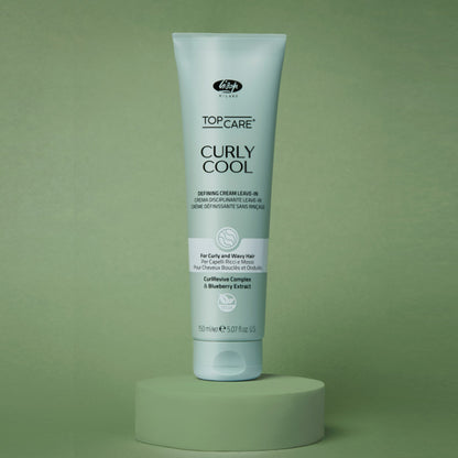 Дисциплінуючий крем для кучерявого та хвилястого волосся - Lisap Curly Cool 2