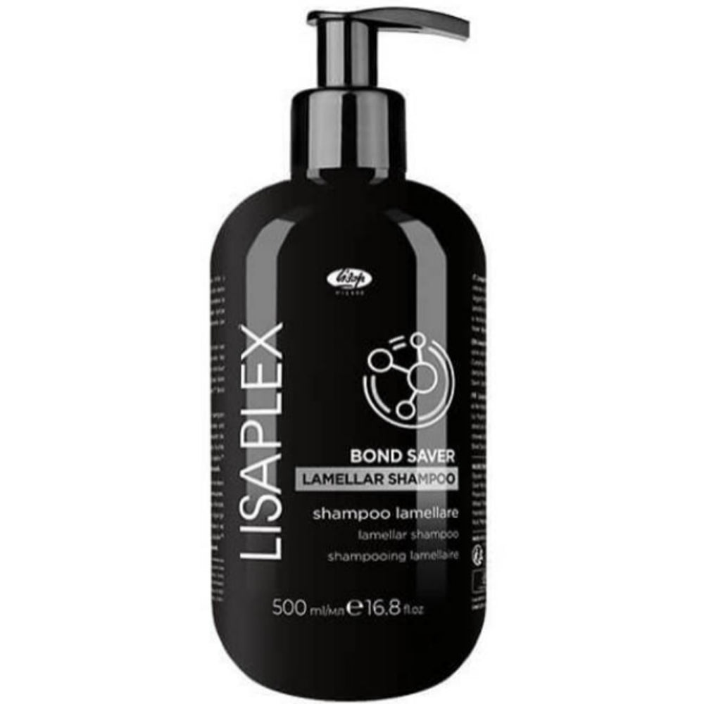 Ламелярный шампунь - Lisap Lisaplex Bond Saver Lamellar Shampoo