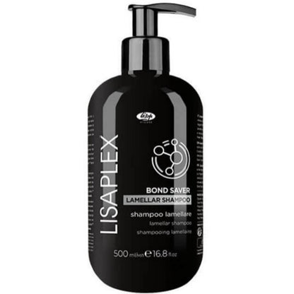 Ламелярный шампунь - Lisap Lisaplex Bond Saver Lamellar Shampoo