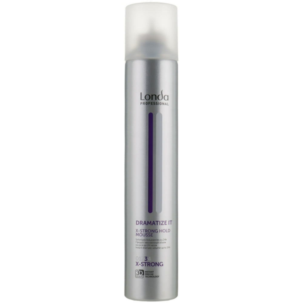 Мус екстрасильної фіксації для укладання волосся - Londa Dramatize It X-Strong Hould Mousse