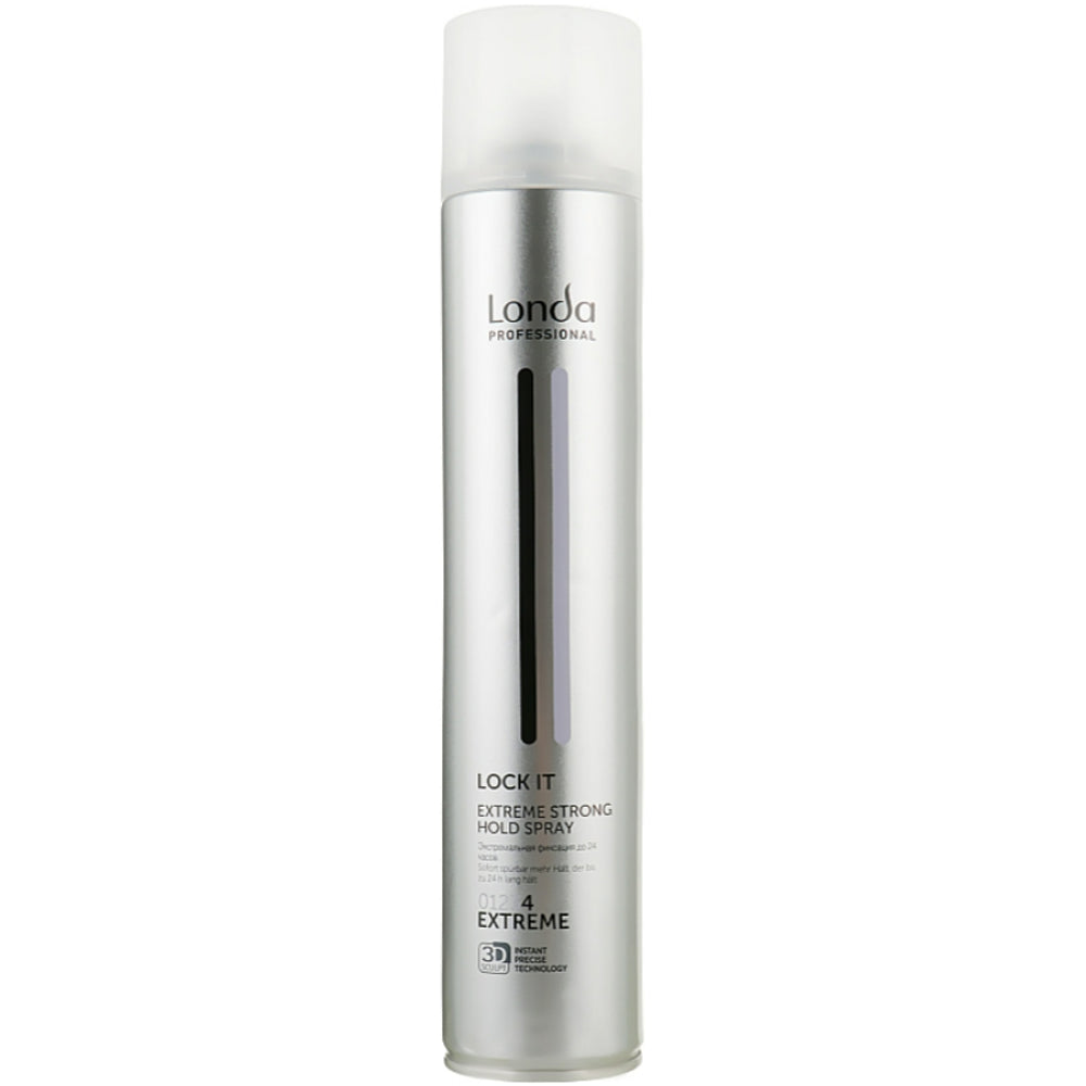 Londa Lock It Extreme Strong Hold Spray - Лак для волосся екстрасильної фіксації