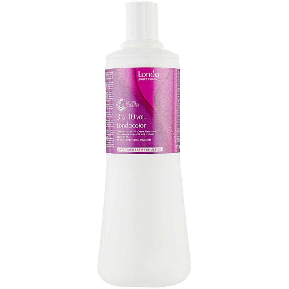 Londa Londacolor Permanent Color Cream 10 Vol - Окислююча емульсія 3% для стійкого фарбування