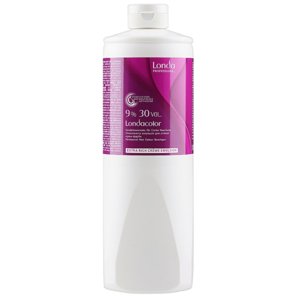 Londa Londacolor Permanent Color Cream 30 Vol - Окислююча емульсія 9% для стійкого фарбування