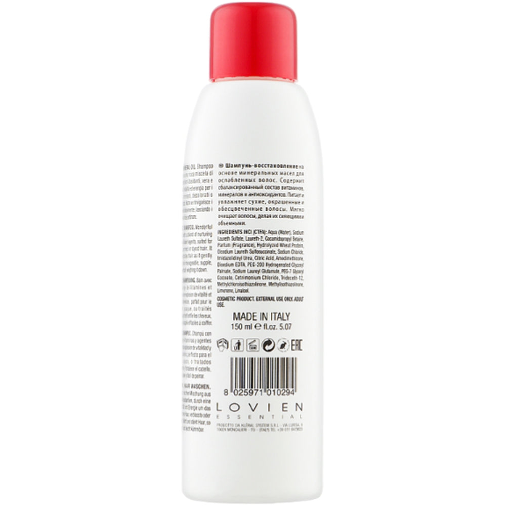 Lovien Essential Mineral Oil Shampoo – Шампунь з мінеральним маслом для пошкодженого волосся
