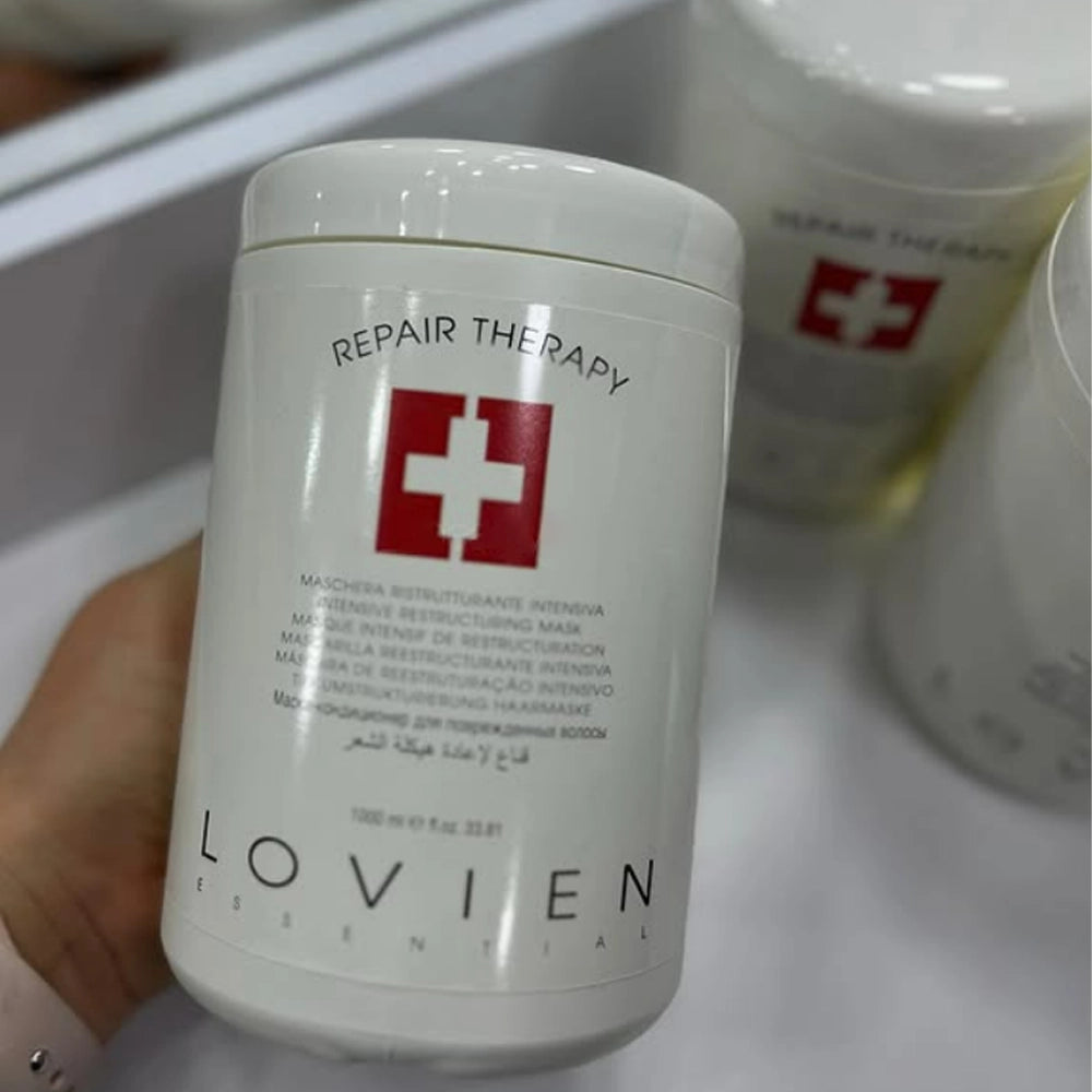 Маска-кондиціонер для пошкодженого волосся - Lovien Essential Repair Therapy Mask 5