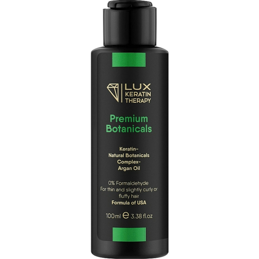 Lux Keratin Therapy Premium Botanicals - Засіб для випрямлення тонкого волосся