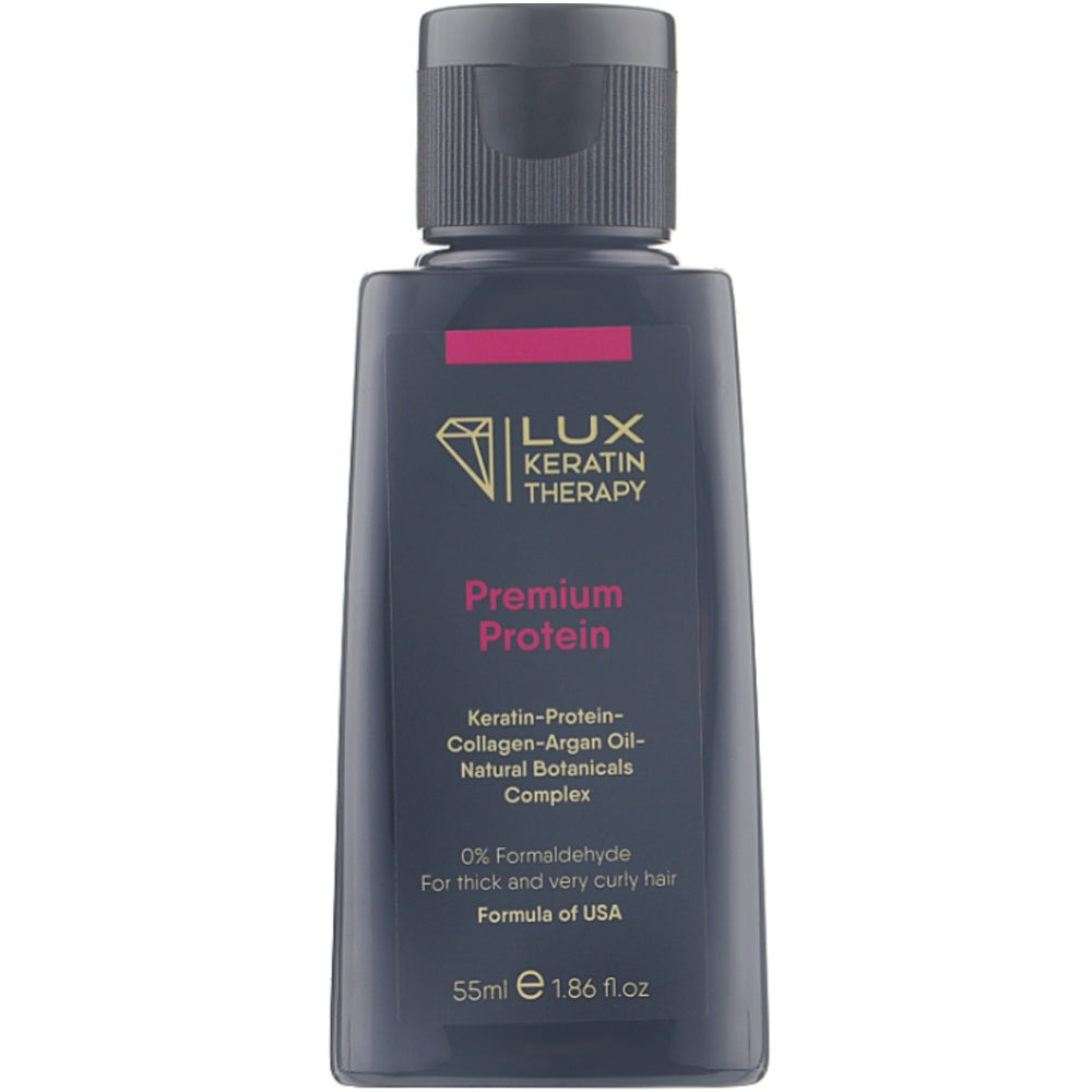 Lux Keratin Therapy Premium Protein - Средство для выпрямления толстых и очень кучерявых волос