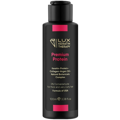 Lux Keratin Therapy Premium Protein - Средство для выпрямления толстых и очень кучерявых волос
