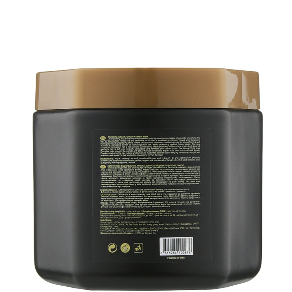 Lux Keratin Therapy Renewal Keratin Mask - Маска для разглаживания и реконструкции волос