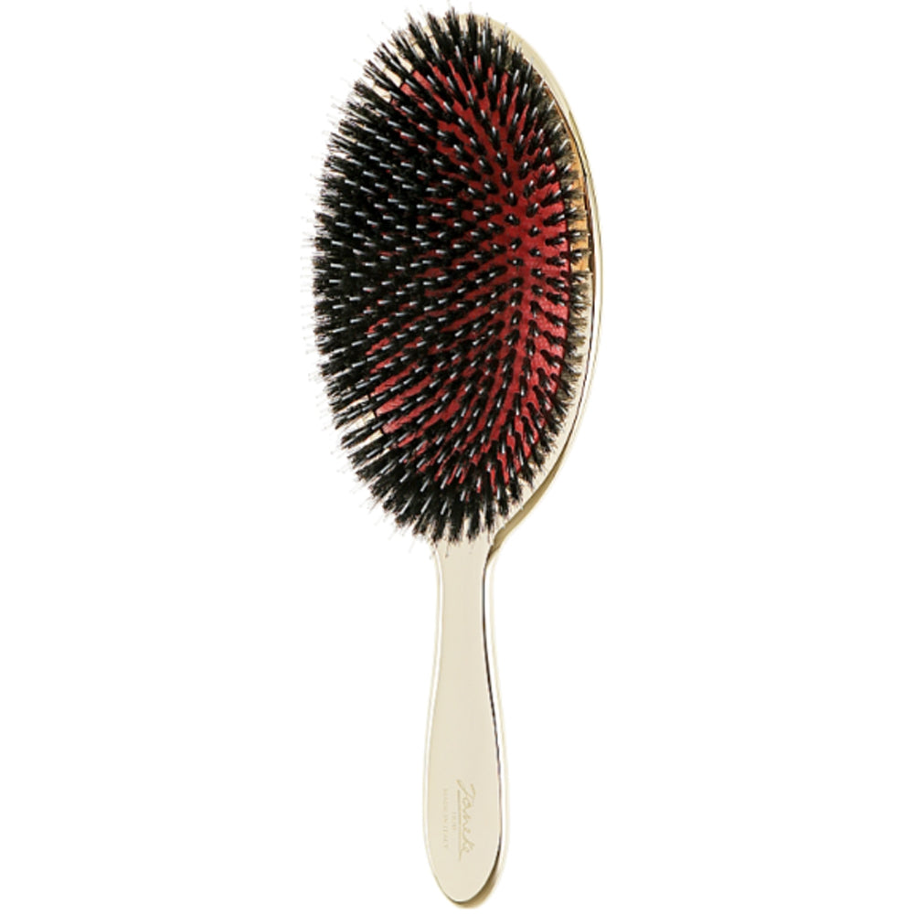 Щетка для волос с натуральной щетиной - Janeke Gold Hairbrush M