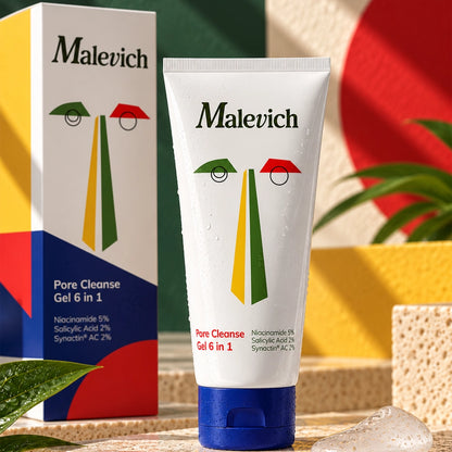 Балансувальний протизапальний гель для вмивання - Malevich фото