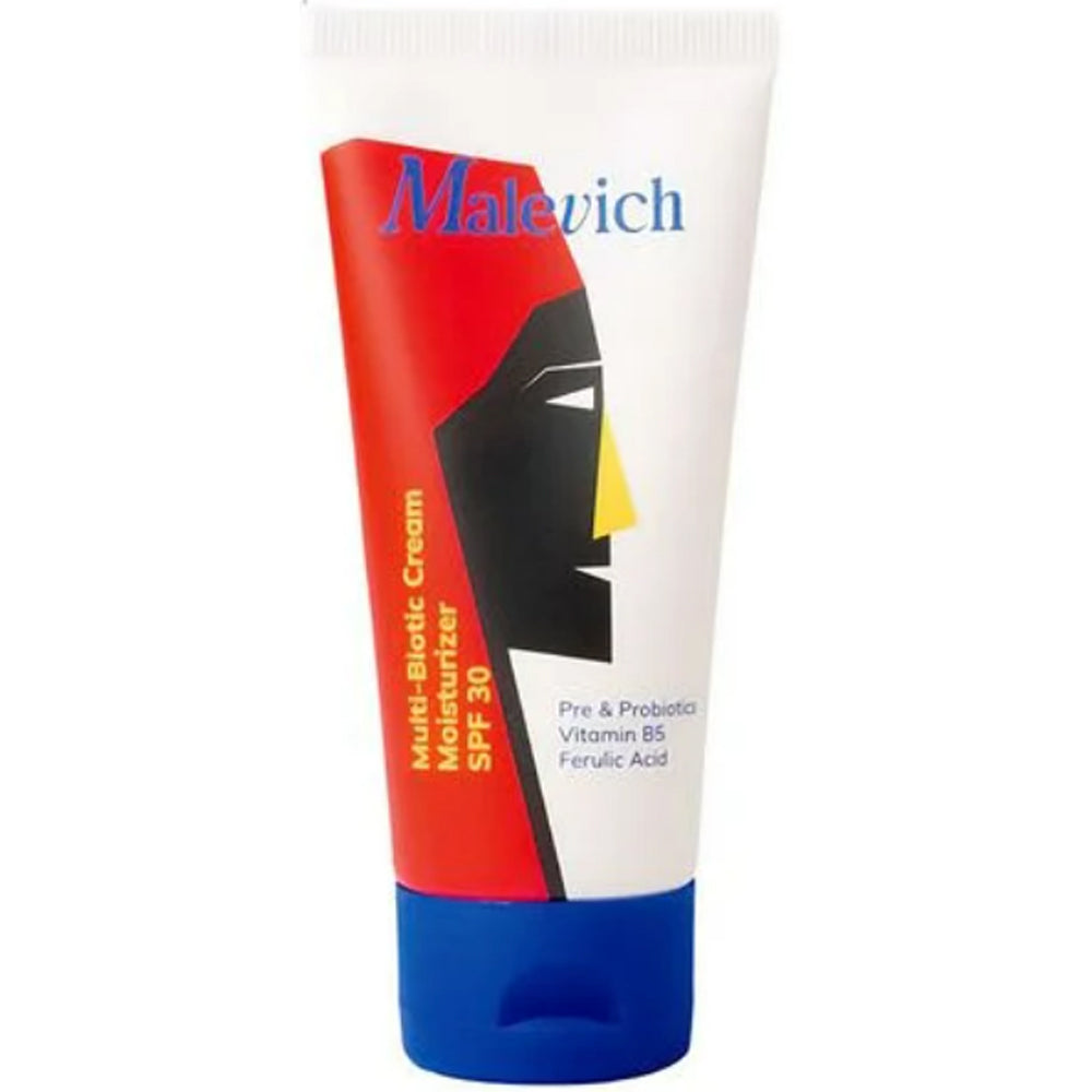 Мультибіотичний зволожуючий крем для обличчя - Malevich Multi-Biotic Cream Moisturizer SPF 30