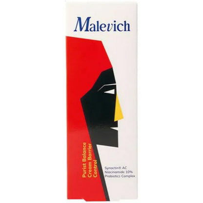 Балансувальний крем для жирної та проблемної шкіри обличчя - Malevich Purist Balance Cream Barrier Control