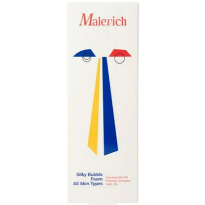 Шовкова пінка для вмивання з пробіотиками - Malevich Silky Bubble Foam