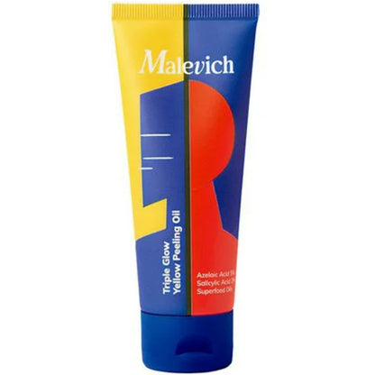 Жовта пілінг-олія Потрійне сяйво - Malevich Triple Glow Yellow Peeling Oil