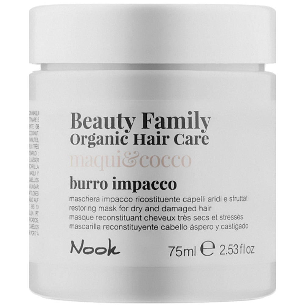 Відновлюючий кондиціонер для сухого та пошкодженого волосся - Nook Beauty Family Maqui &amp; Cocco Crema Souffle