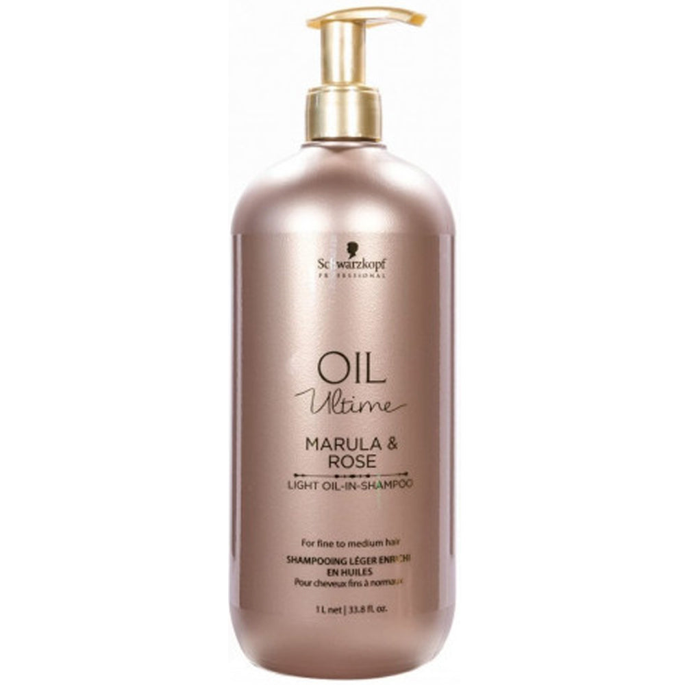 Schwarzkopf Oil Ultime Marula &amp; Rose Oil-In-Shampoo - Шампунь з олією марули для нормального і тонкого волосся