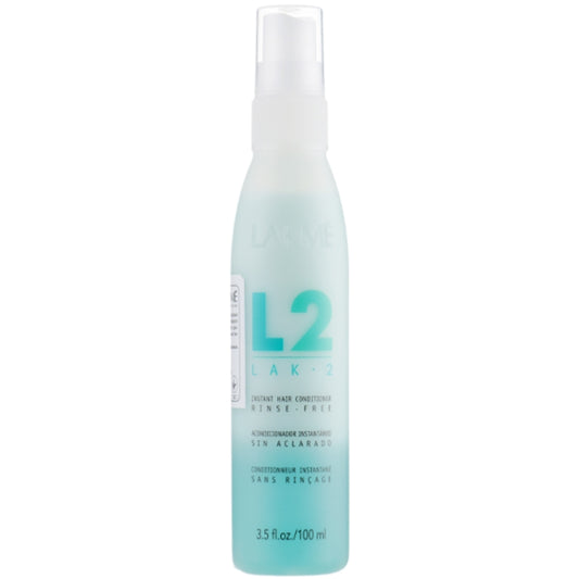 Двофазний кондиціонер для волосся - Lakme Lak-2 Instant Hair Conditioner Rinse-free