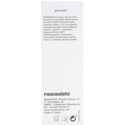 Підготовлюючий гель з гліколевою кислотою Mesoestetic склад