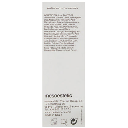 Mesoestetic Cosmedics Melan Tran3x Gel Serum - Депігментуюча сироватка