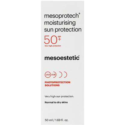 Mesoestetic Moisturising Sun Protection SPF 50 - Зволожуючий сонцезахисний крем