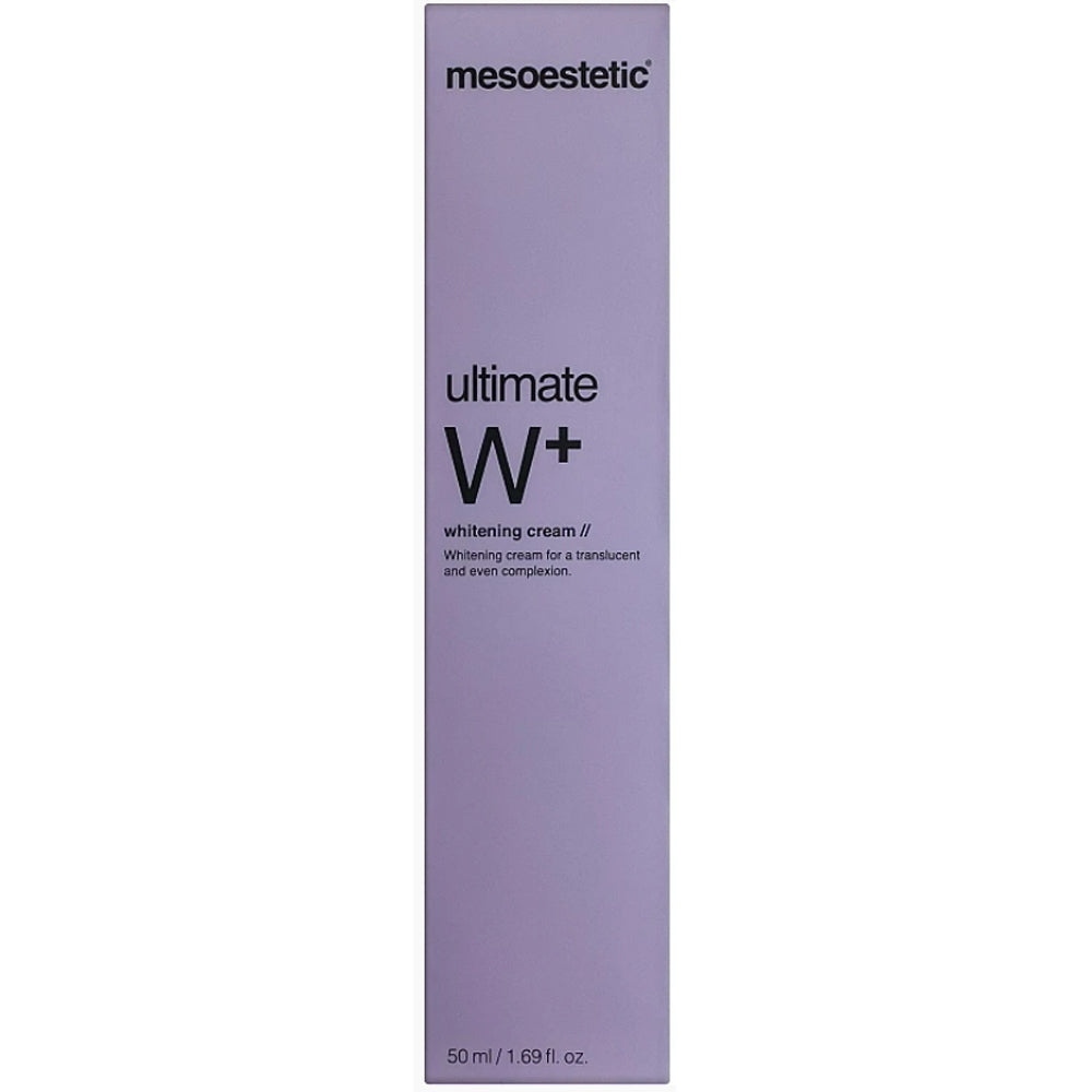 Освітлюючий крем для обличчя Mesoestetic упаковка