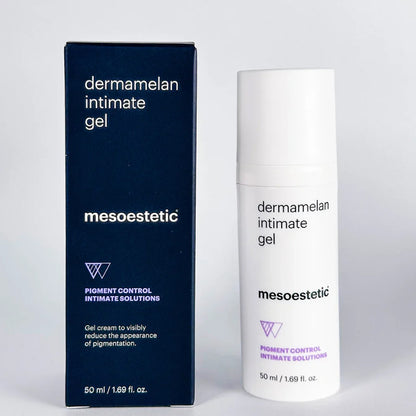 Крем-гель для освітлення інтимних зон - Mesoestetic упаковка