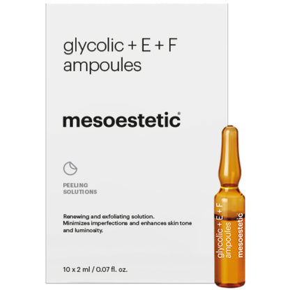 Ампули з гліколевою кислотою 10% Mesoestetic