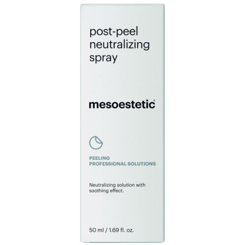 Спрей-нейтралізатор пілінгу - Mesoestetic упаковка