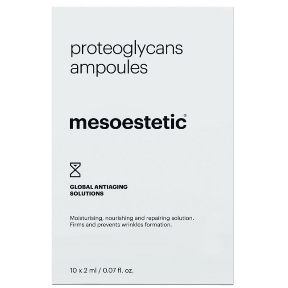 Поживні ампули з протеогліканами - Mesoestetic упаковка
