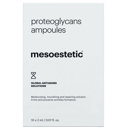 Поживні ампули з протеогліканами - Mesoestetic упаковка