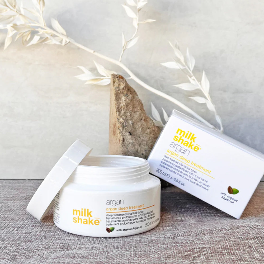 Засіб для глибокого доягляду за волоссям - Milk Shake Argan фото