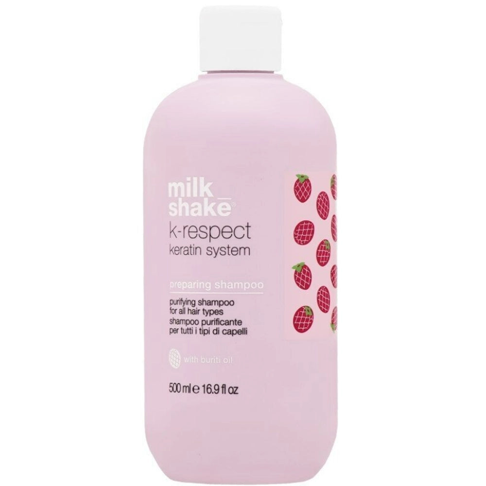 Розгладжуючий шампунь для волосся Кератинова система - Milk Shake K-Respect 500 мл
