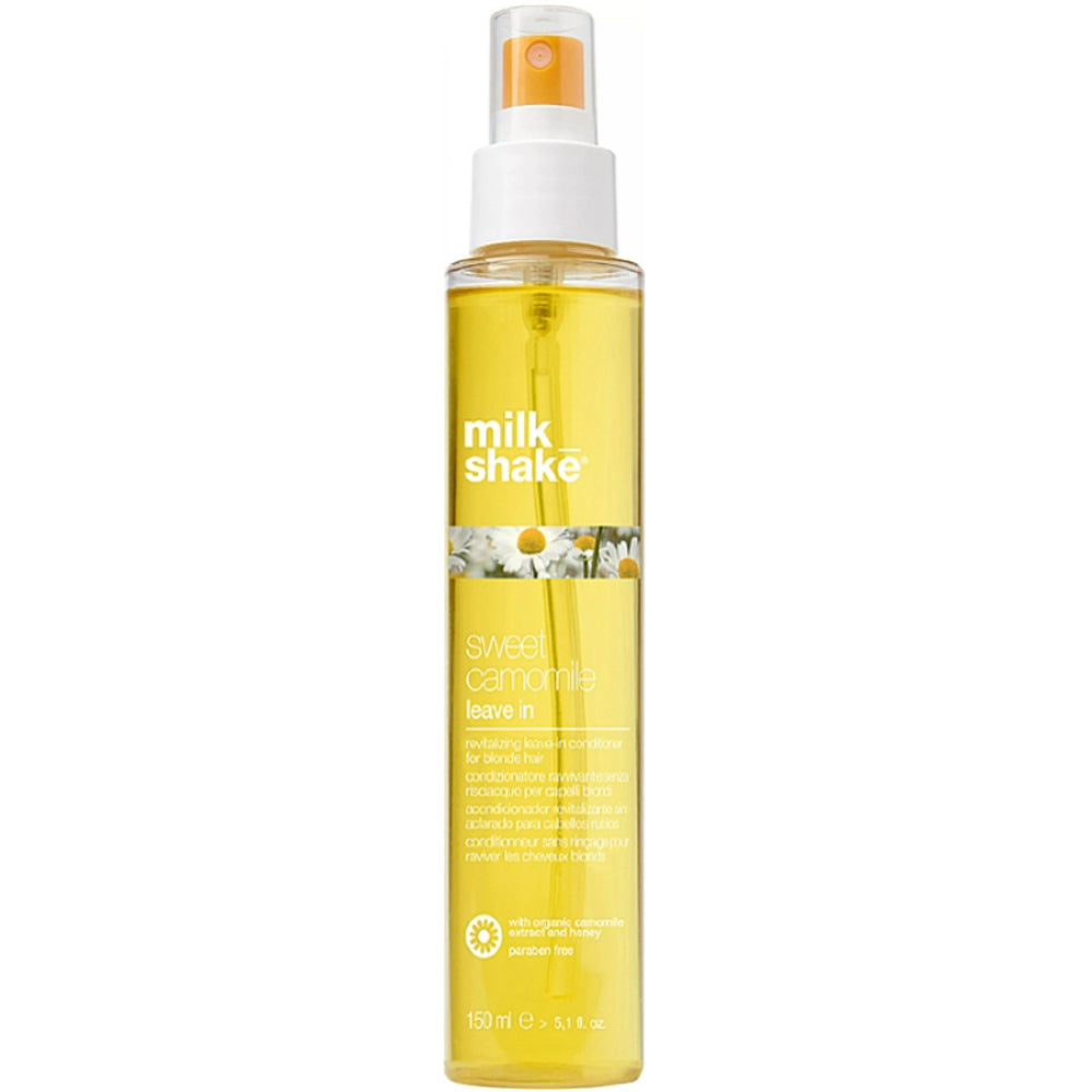 Незмивний кондиціонер для білявого волосся - Milk Shake Sweet Camomile Leave In Conditioner