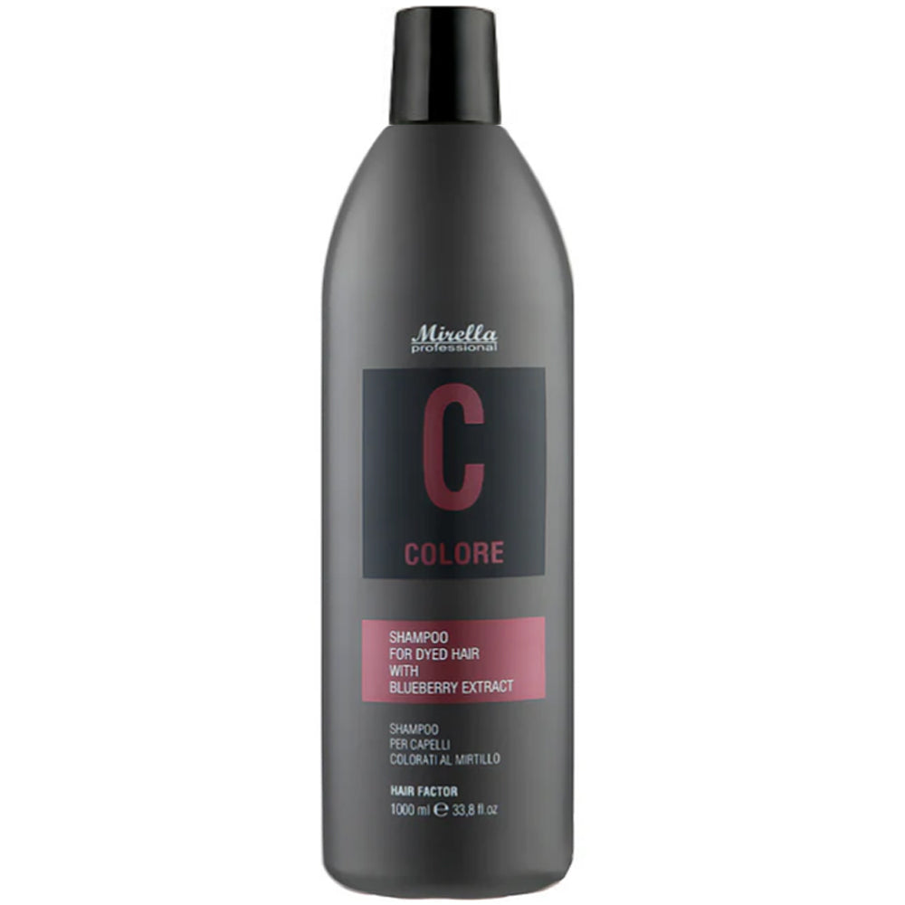 Mirella Professional Basic Salon C Colore Shampoo - Шампунь для фарбованого волосся з екстрактом чорниці