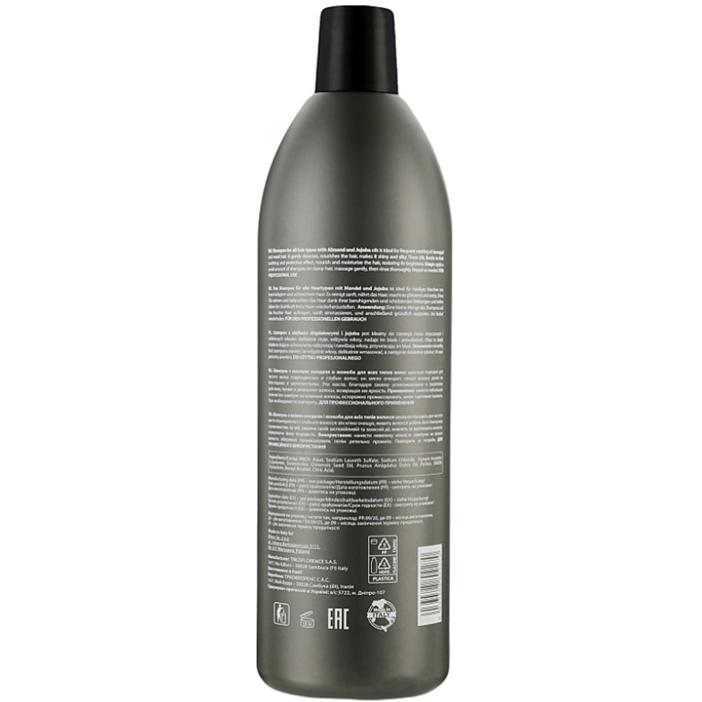 Mirella Professional Basic Salon R Restructure Shampoo - Шампунь для всіх типів волосся з мигдалем і жожоба