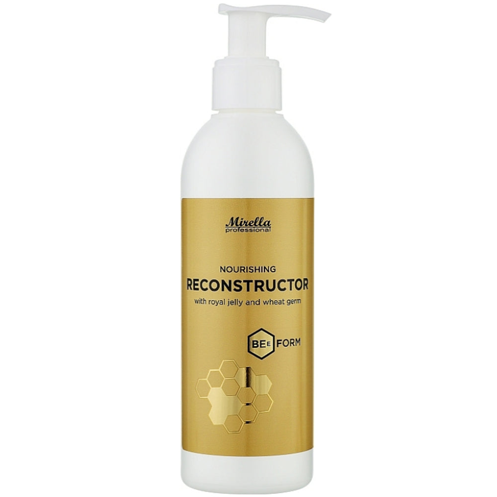 Mirella Professional Bee Form Nourishing Reconstructor - Відновлюючий крем-кондиціонер з маточним молочком і пшеничними протеїнами