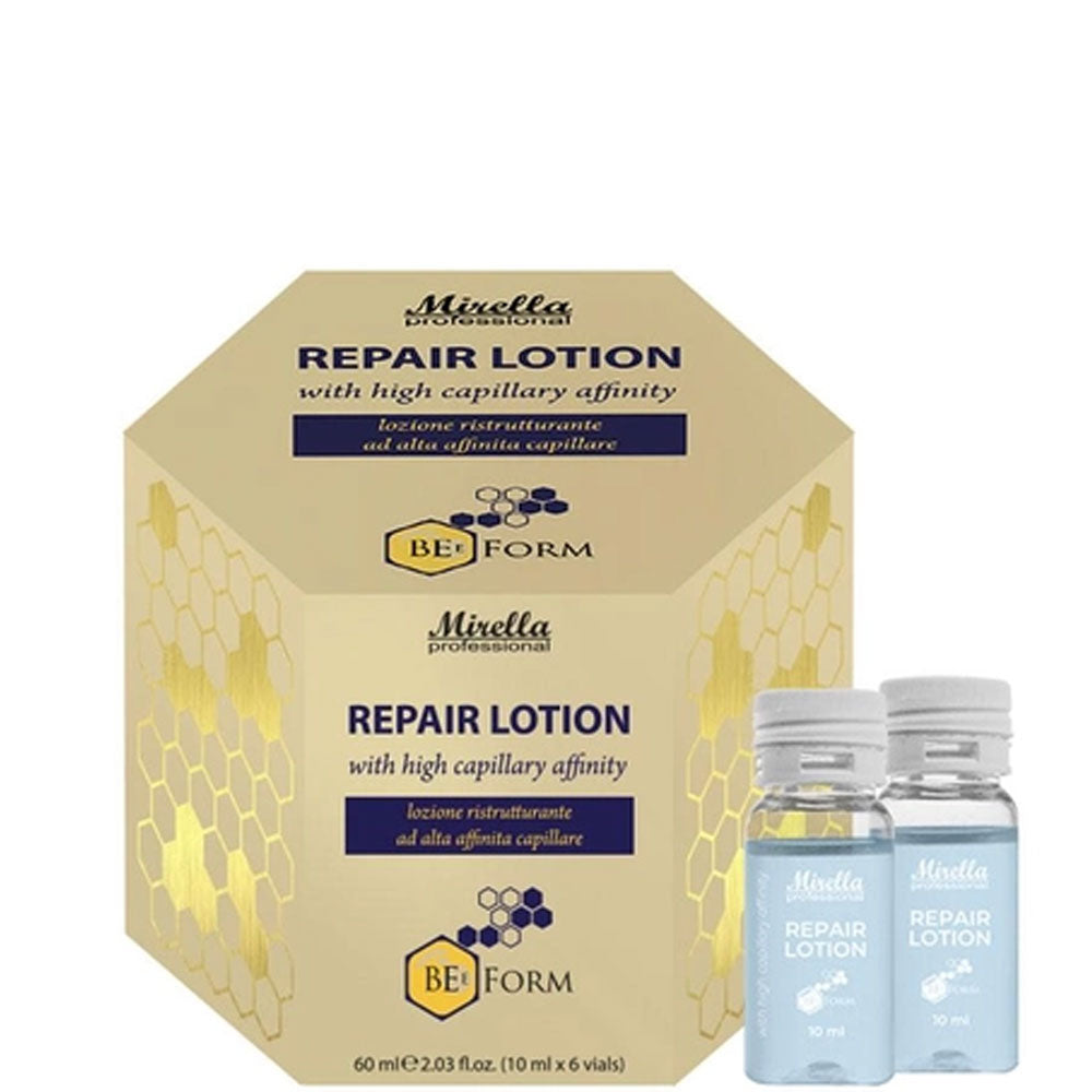 Mirella Professional Bee Form Repair Lotion - Интенсивный восстанавливающий лосьон с маточным молочком и пшеничными протеинами