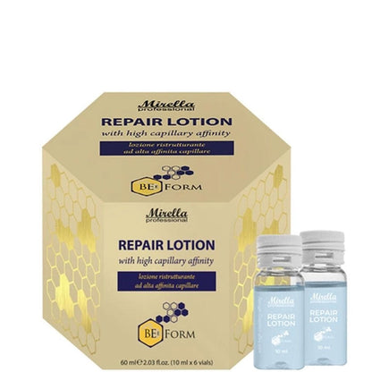 Mirella Professional Bee Form Repair Lotion - Интенсивный восстанавливающий лосьон с маточным молочком и пшеничными протеинами