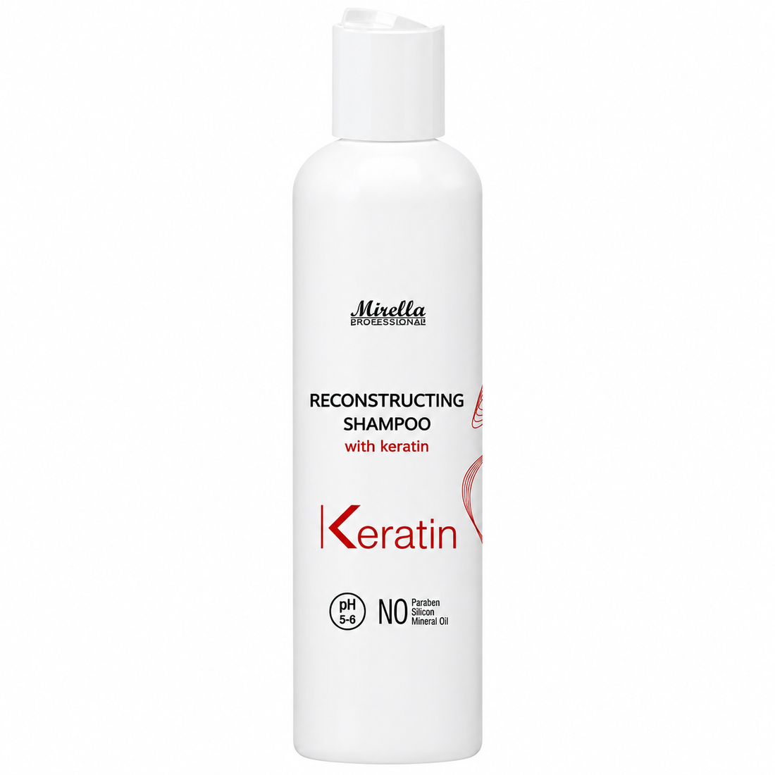 Відновлюючий шампунь з кератином - Mirella Professional Keratin