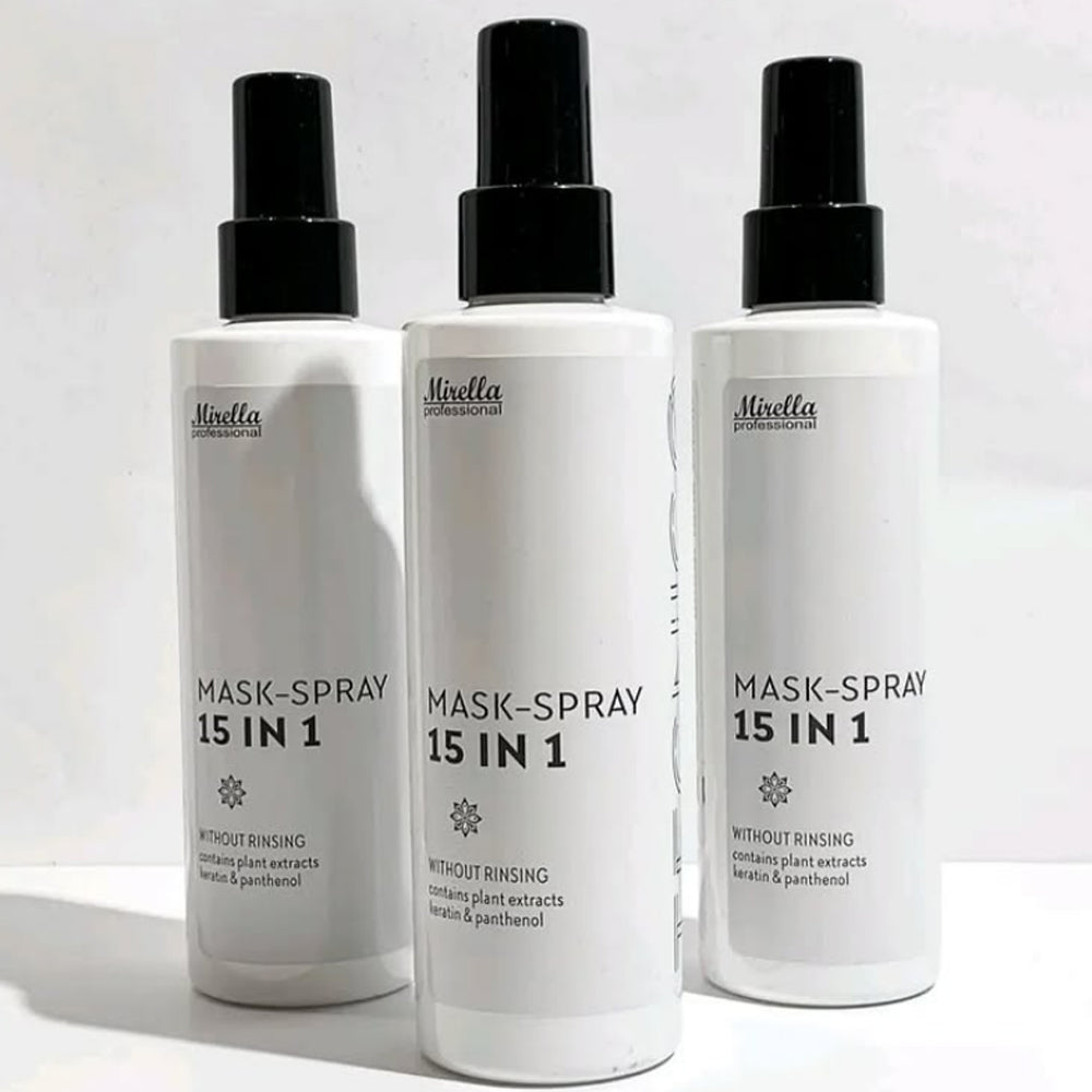 Mirella Professional Style Volumizing Spray - Спрей-маска миттєвої дії 15 в 1