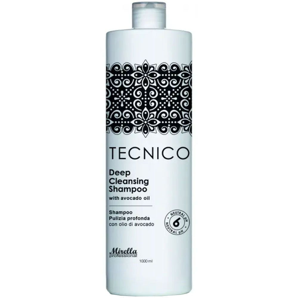 Mirella Professional Tecnico Deep Cleansing Shampoo - Шампунь глибокого очищення з олією авокадо