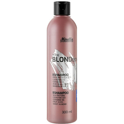 Mirella Professional Your Blondesty Ice Shampoo - Шампунь для волосся з Q10 та керамідами