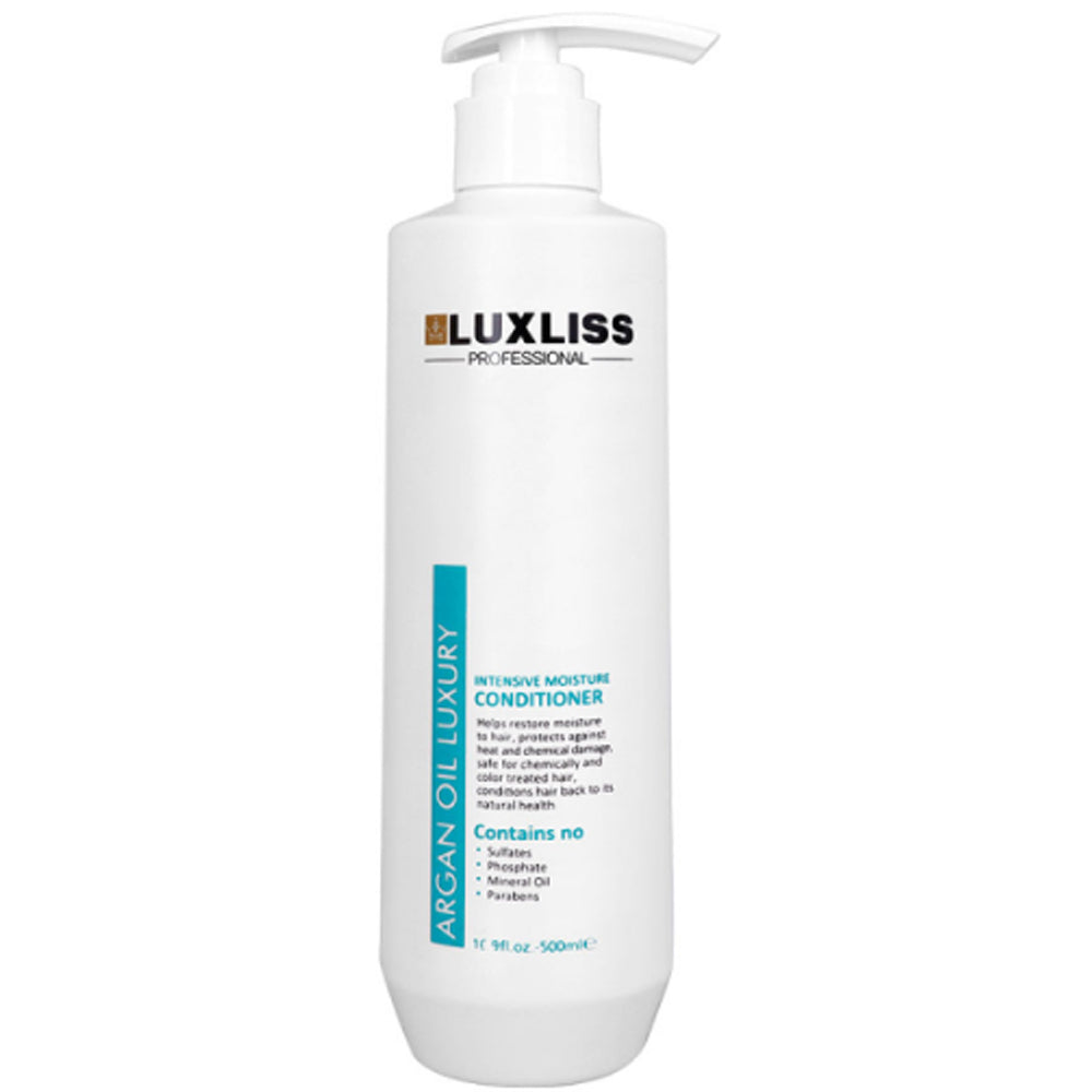Luxliss Argan Oil Luxury Intensive Moisture Conditioner - Зволожуючий аргановий кондиціонер