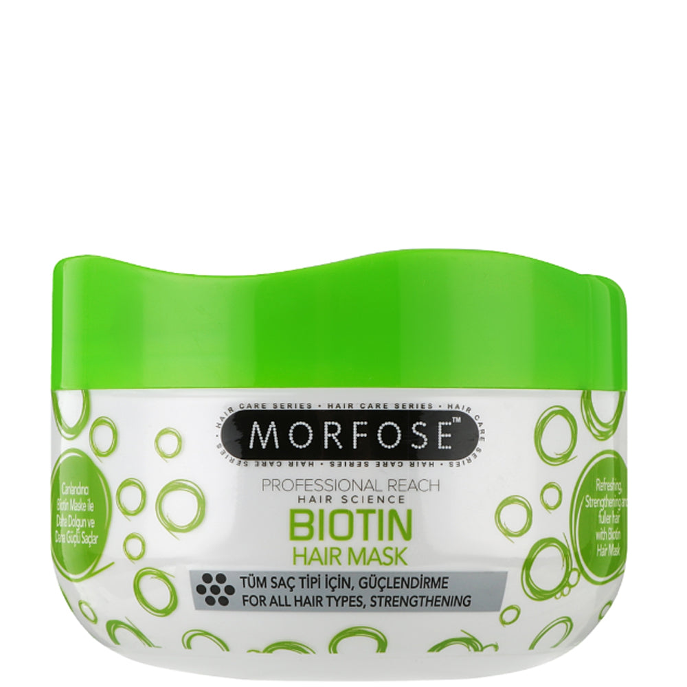 Маска для волосся з біотином - Morfose Biotin Mask