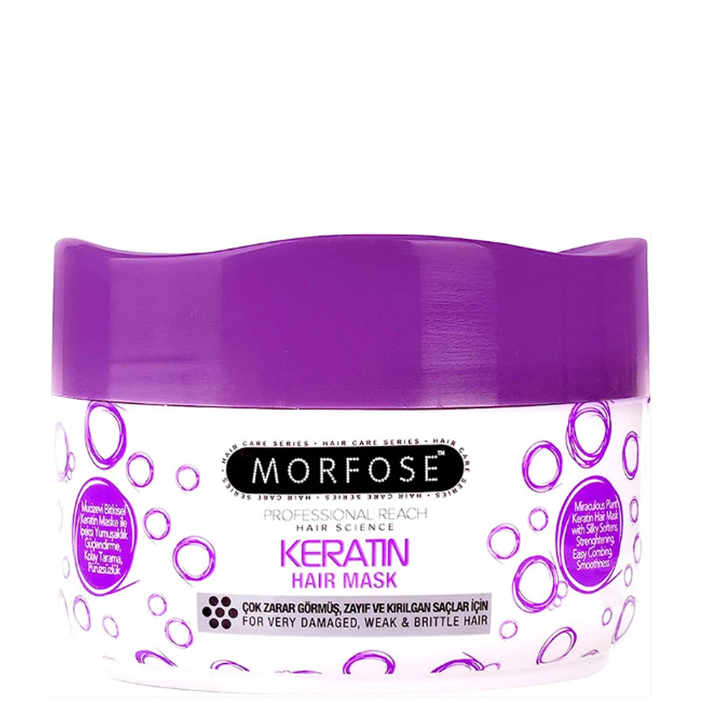 Маска для волосся з кератином - Morfose Bubble Keratin Hair Mask