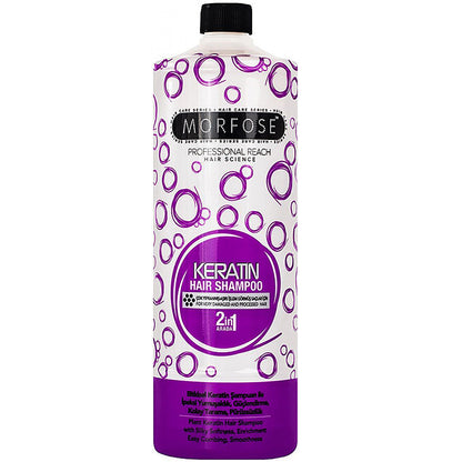 Шампунь для волосся з кератином - Morfose Bubble Keratin Hair Shampoo